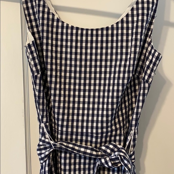 J. Crew Gingham Midi Dress - Picture 4 of 8